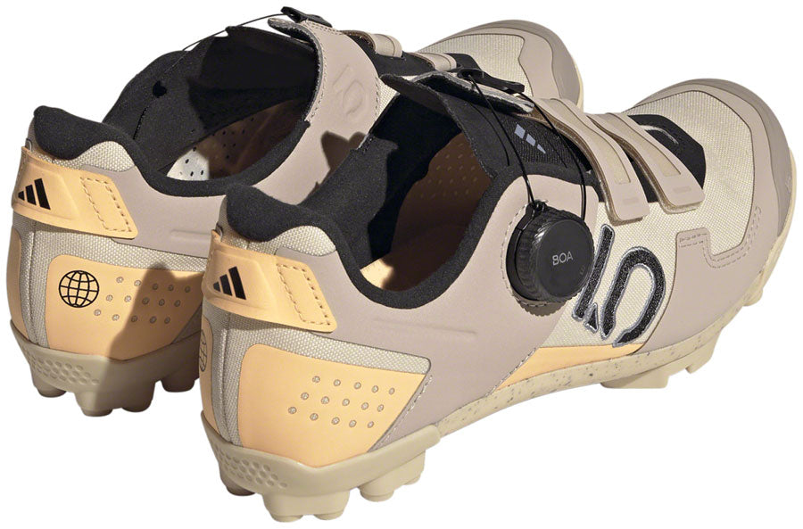 Five Ten Kestrel BOA Mountain Clipless Shoes - Womens Sand Strata/Silver Violet/Acid Orange 9.5