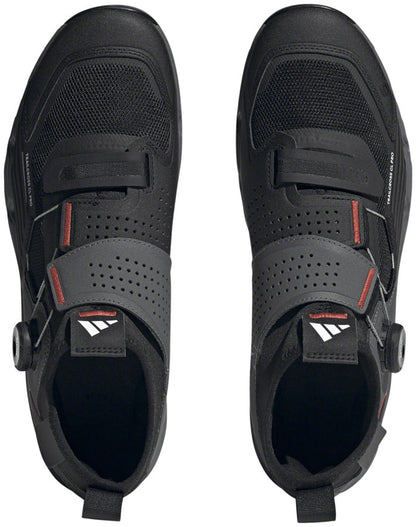 Five Ten Trailcross Pro Mountain Clipless Shoes - Mens Gray Five/Core BLK/Red 9.5