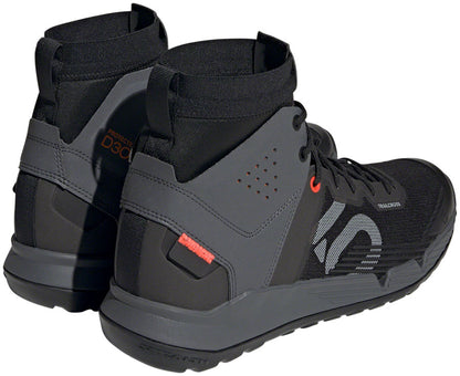 Five Ten Trailcross Mid Pro Flat Shoes - Mens Core BLK/Gray Two/Solar Red 10.5