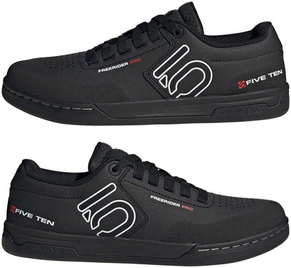 Five Ten Freerider Pro Flat Shoes - Mens Core BLK/Ftwr White/Ftwr White 10.5