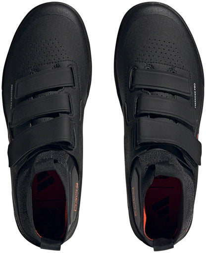 Five Ten Freerider Pro Mid VCS Flat Shoes - Mens Core BLK/Solar Red/Gray Three 8