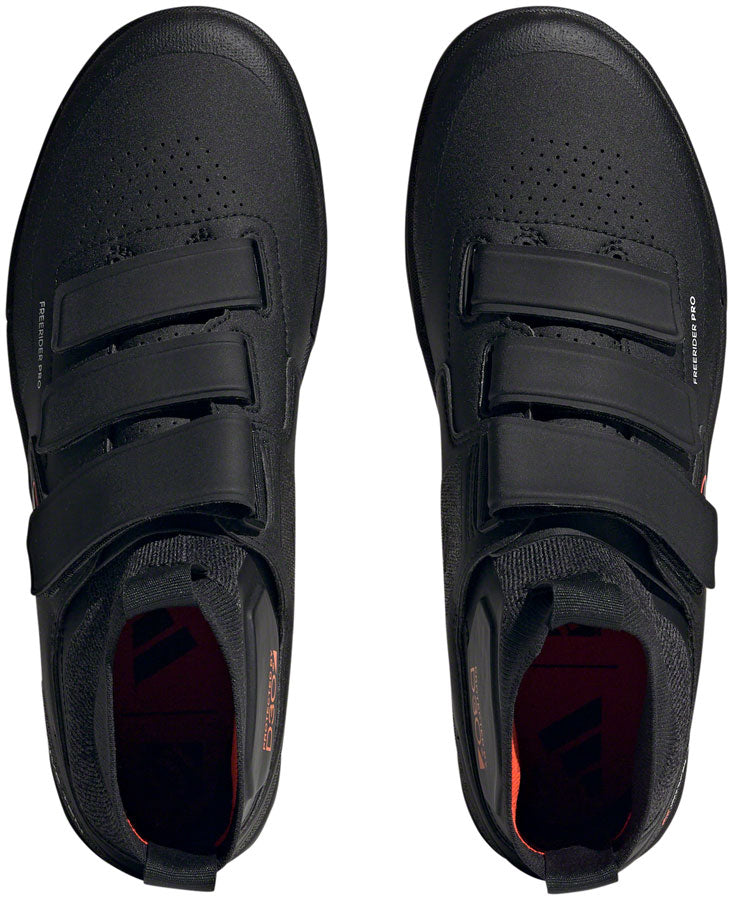 Five Ten Freerider Pro Mid VCS Flat Shoes - Mens Core BLK/Solar Red/Gray Three 10