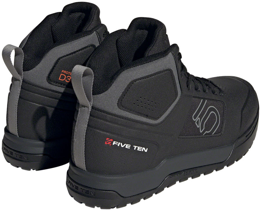 Five Ten Impact Pro Mid Flat Shoes - Mens Core Black/Gray Three/Gray Six 11