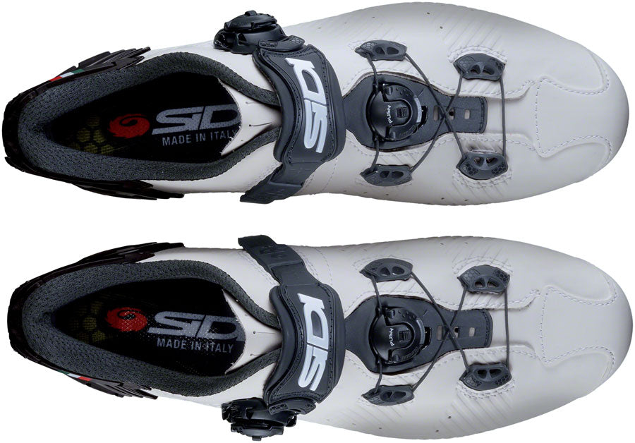Sidi Wire 2S Road Shoes - Mens White/Black 48