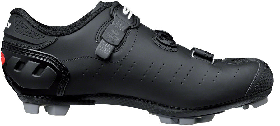 Sidi Dragon 5 Mega Mountain Clipless Shoes - Mens Matte Black 47