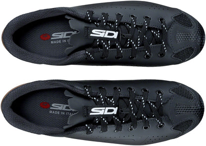 Sidi Dust Shoelace Mountain Clipless Shoes - Mens Black 43.5