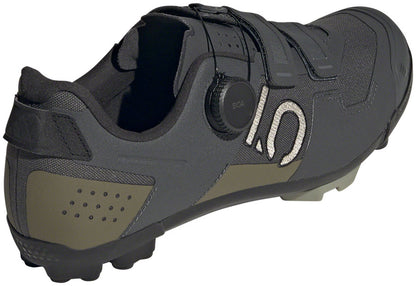 Five Ten Kestrel BOA Mountain Clipless Shoes - Mens Gray Six/Silver Pebble/Olive Strata 8.5