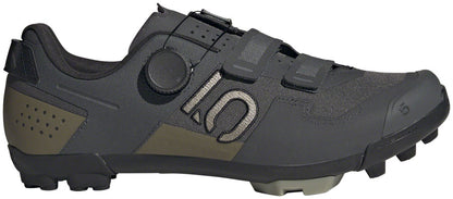 Five Ten Kestrel BOA Mountain Clipless Shoes - Mens Gray Six/Silver Pebble/Olive Strata 11