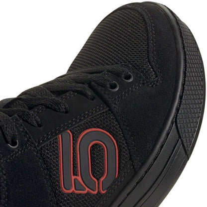 Five Ten Freerider Flat Shoes - Mens Core Black/Red/Gray Five 9.5