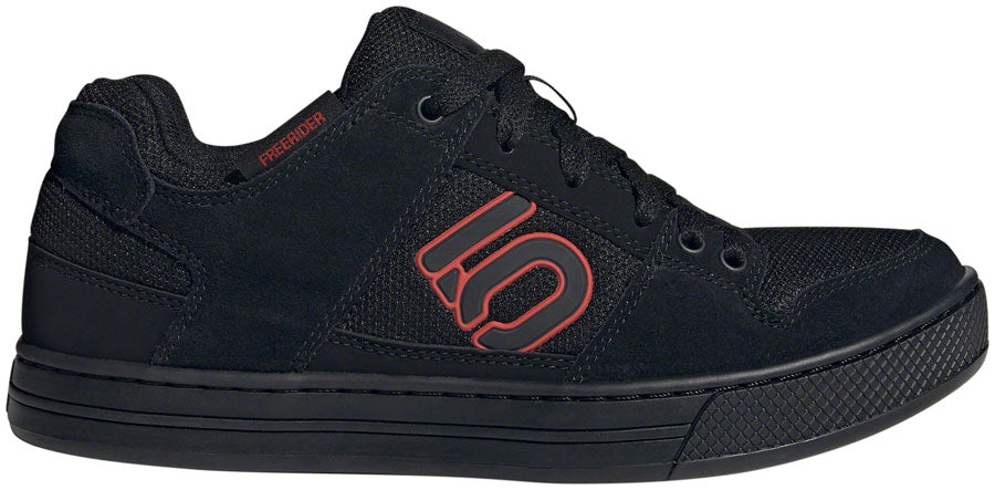 Five Ten Freerider Flat Shoes - Mens Core Black/Red/Gray Five 11