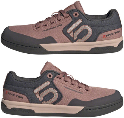 Five Ten Freerider Pro Canvas Flat Shoes - Womens Warm Clay/Wonder Taupe/Gray Six 8