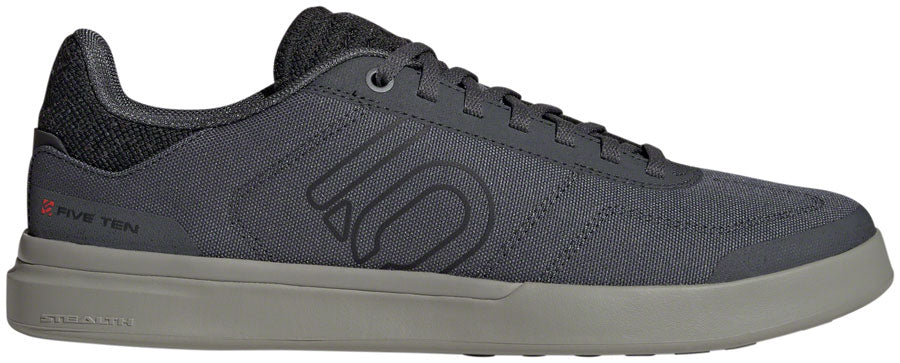 Five Ten Sleuth DLX Canvas Flat Shoes - Mens Gray Six/Core BLK/Olive Strata 9