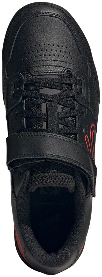 Five Ten Hellcat Mountain Clipless Shoes - Mens Core Black/Red/FTWR White 5