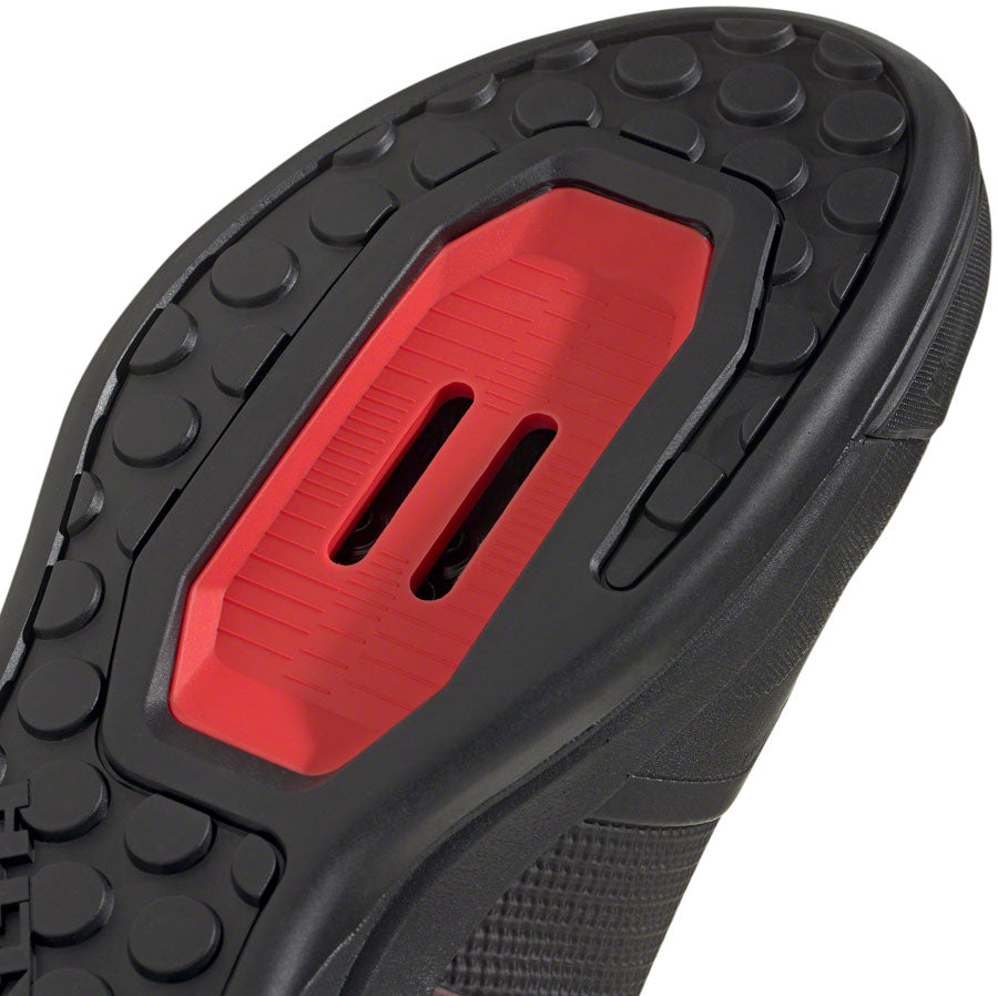 Five Ten Hellcat Pro Mountain Clipless Shoes - Mens Core BLK/Core BLK/Red 10