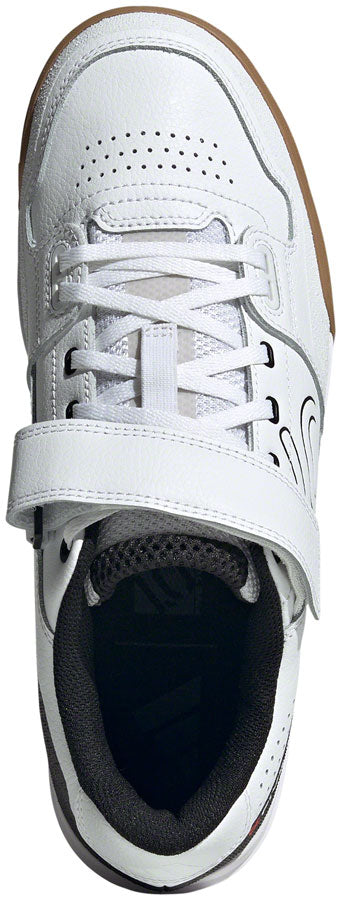 Five Ten Hellcat Mountain Clipless Shoes - Mens FTWR White/Core BLK/Red 4.5