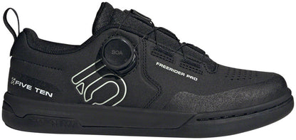 Five Ten Freerider Pro BOA Flat Shoes - Womens  Core BLK/Linen Green/FTWR White 11