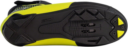Sidi Algor Primaloft Cycling Boots - BLK/YLW Fluorescent Size 43  Millenium Fit