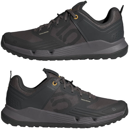 Five Ten Trailcross XT Flat Shoes - Mens Charcoal / Carbon / Oat  9