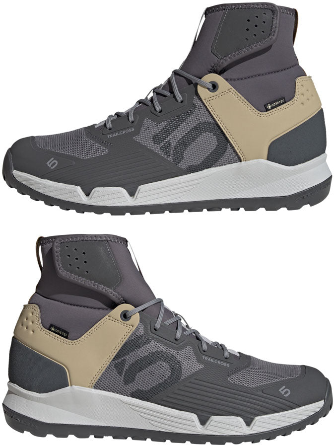 Five Ten Trailcross GTX Flat Shoes - Mens Gray 5 / Gray 3 / Bronze 14