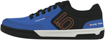 Five Ten Freerider Pro Flat Shoes - Mens Core Black/Pure Orange/Ray Blue 10