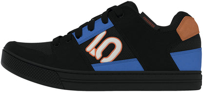 Five Ten Freerider Flat Shoes - Mens Core Black/Off White/Ray Blue 8