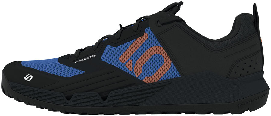 Five Ten Trailcross XT Flat Shoes - Mens Core BLK/Pure Orange/Ray Blue 9.5
