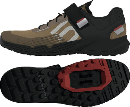 Five Ten Trailcross Mountain Clipless Shoes - Mens Cardboard/Off White/Core BLK 9.5