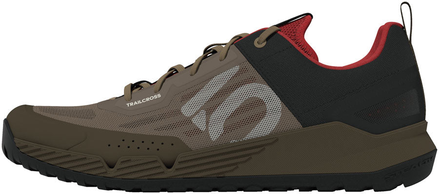 Five Ten Trailcross LT Flat Shoes - Mens Cardboard/Off White/Core Black 12