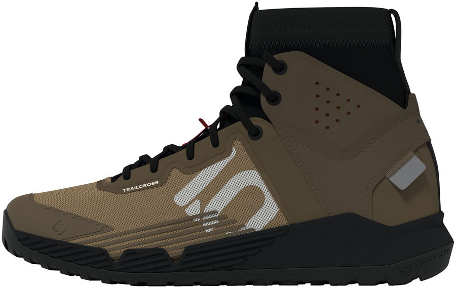 Five Ten Trailcross Mid Pro Flat Shoes - Mens Cardboard/Off White/Core BLK 9.5