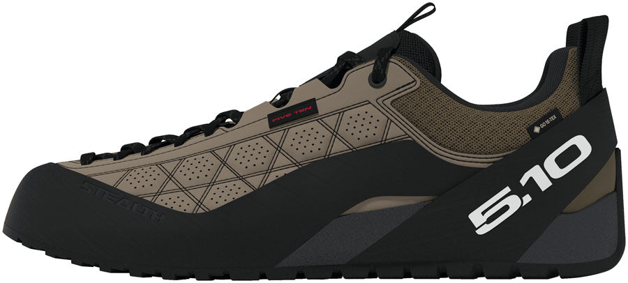 Five Ten Guidetennie Pro GTX Flat Shoes - Mens Cardboard/FTWR White/Core BLK 9