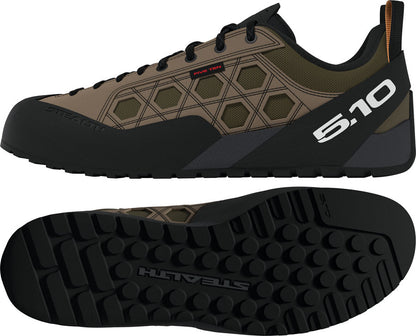 Five Ten Guidetennie Flat Shoes - Mens Cardboard/FTWR White/Core Black 7.5