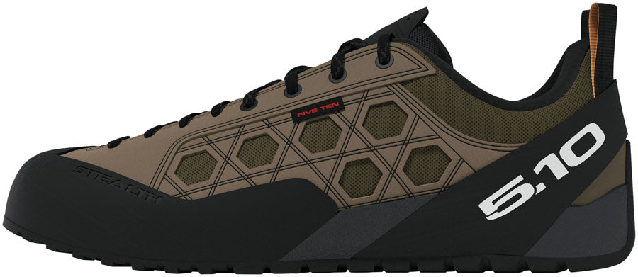 Five Ten Guidetennie Flat Shoes - Mens Cardboard/FTWR White/Core Black 7.5
