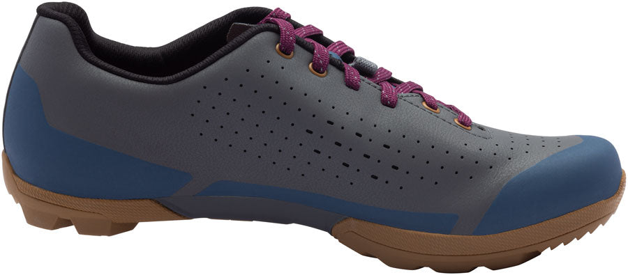 Sidi Asper Laces Gravel Shoes - Mens Dark Gray 42.5