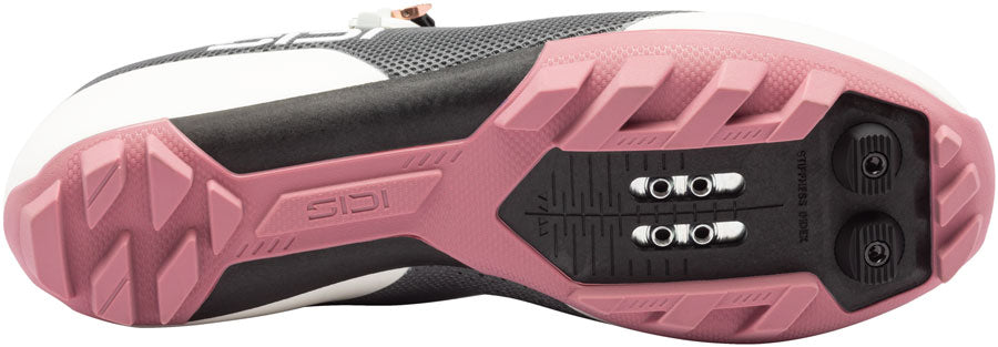Sidi Dominator X XC Clipless Shoes - Womens Anthracite Ice White 40