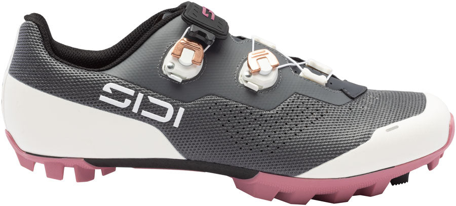Sidi Dominator X XC Clipless Shoes - Womens Anthracite Ice White 40.5