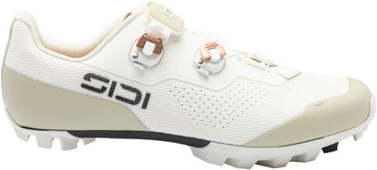 Sidi Dominator X XC Clipless Shoes - Womens Ice White/Sand 42.5