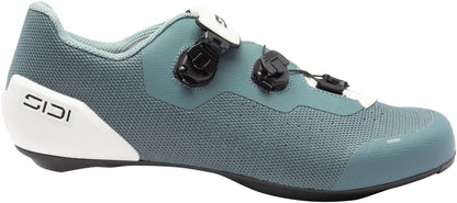 Sidi Genius X WYVE Road Shoes - Mens Frost Gray/Ice White 43