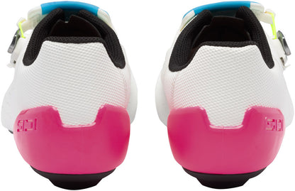 Sidi Genius X WYVE Road Shoes - Mens White Fluo 45