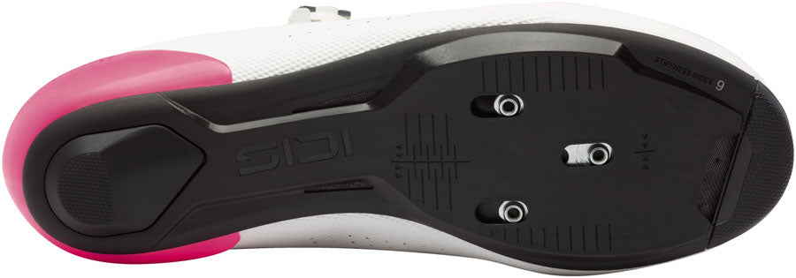 Sidi Genius X WYVE Road Shoes - Mens White Fluo 44.5