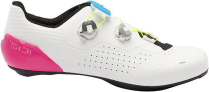 Sidi Genius X WYVE Road Shoes - Mens White Fluo 46