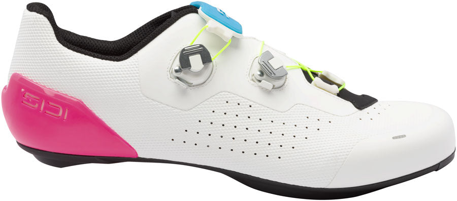 Sidi Genius X WYVE Road Shoes - Mens White Fluo 48