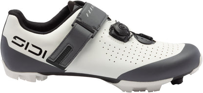 Sidi Physis Mountain Clipless Shoes - Mens Ice White/Anthracite 43