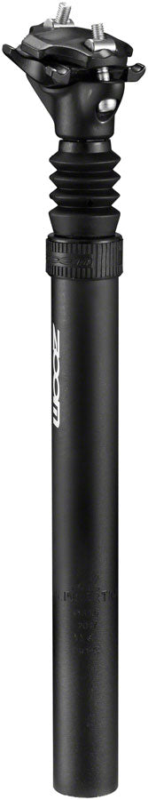 Zoom 15mm Offset Suspension Seatpost - 27.2 x 350mm Anodized Black