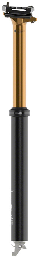 FOX Transfer Factory Dropper Seatpost - 34.9 mm 120 mm Internal Routing Kashima Coat