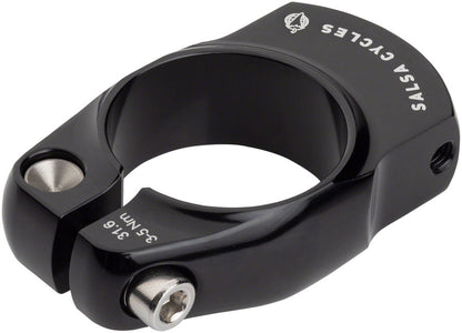 Salsa Post-Lock Rack Mount - 31.6mm Black