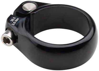 Salsa Lip-Lock Seatpost Clamp - 35.0mm Bolt-On Black