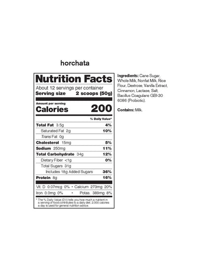 Supplement Skratch Recovery Horchata 12 Servings