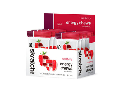 Supplement Skratch Energy Chews Sport Fuel Raspberry 10 Pack