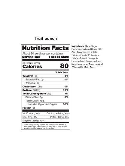 Supplement Skratch Sport Hydration Fruit Punch 1lb Bag
