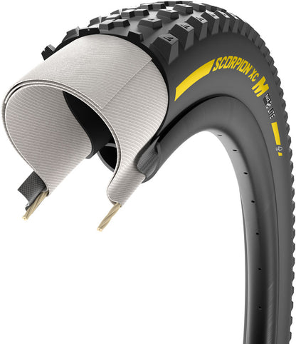 Pirelli Scorpion XC M Tire - 29 x 2.4 Tubeless Folding YLW Label Team Edition Lite Race